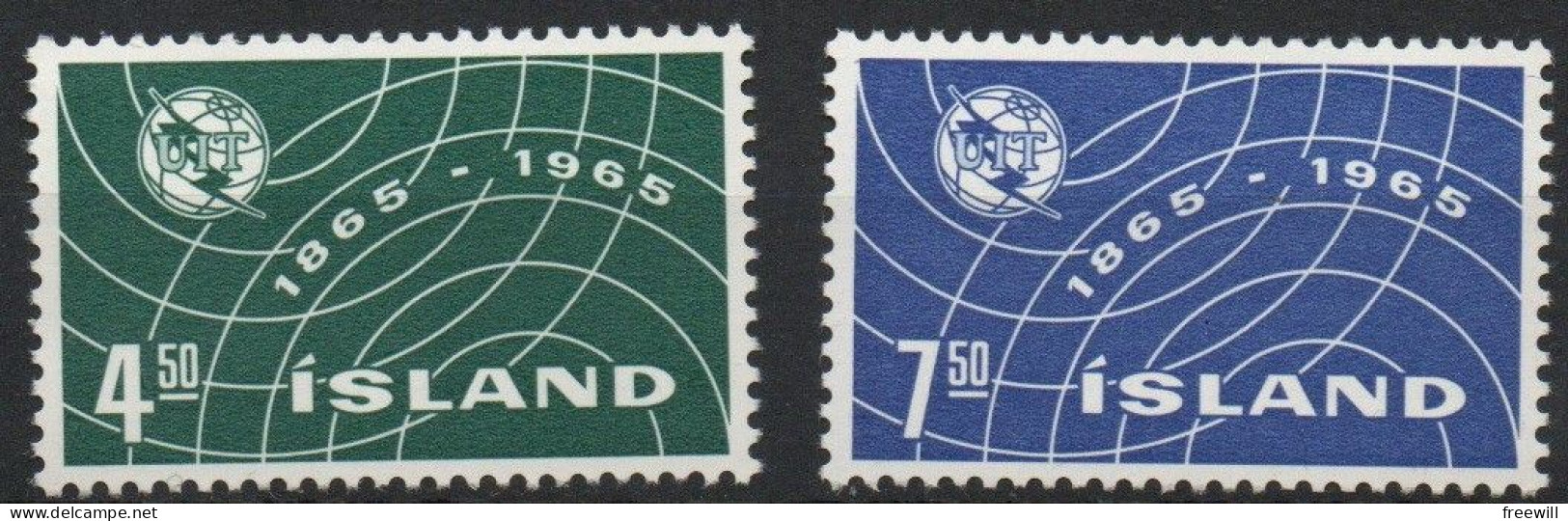 International Telecommunications Union - U.I.T. 1965 XX - Unused Stamps