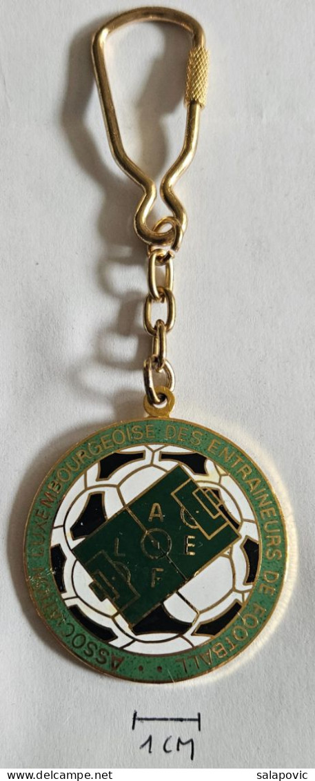 Fédération Luxembourgeoise De Football Luxembourg football Association Pendant Keyring PRIV-2/5 - Apparel, Souvenirs & Other