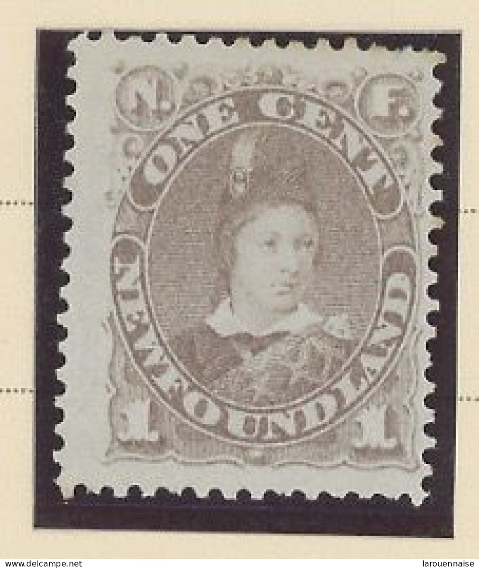 TERRE-NEUVE -N°35 - 1 Cent BRUN ROUGE - NSG  - 1880 - 1865-1902