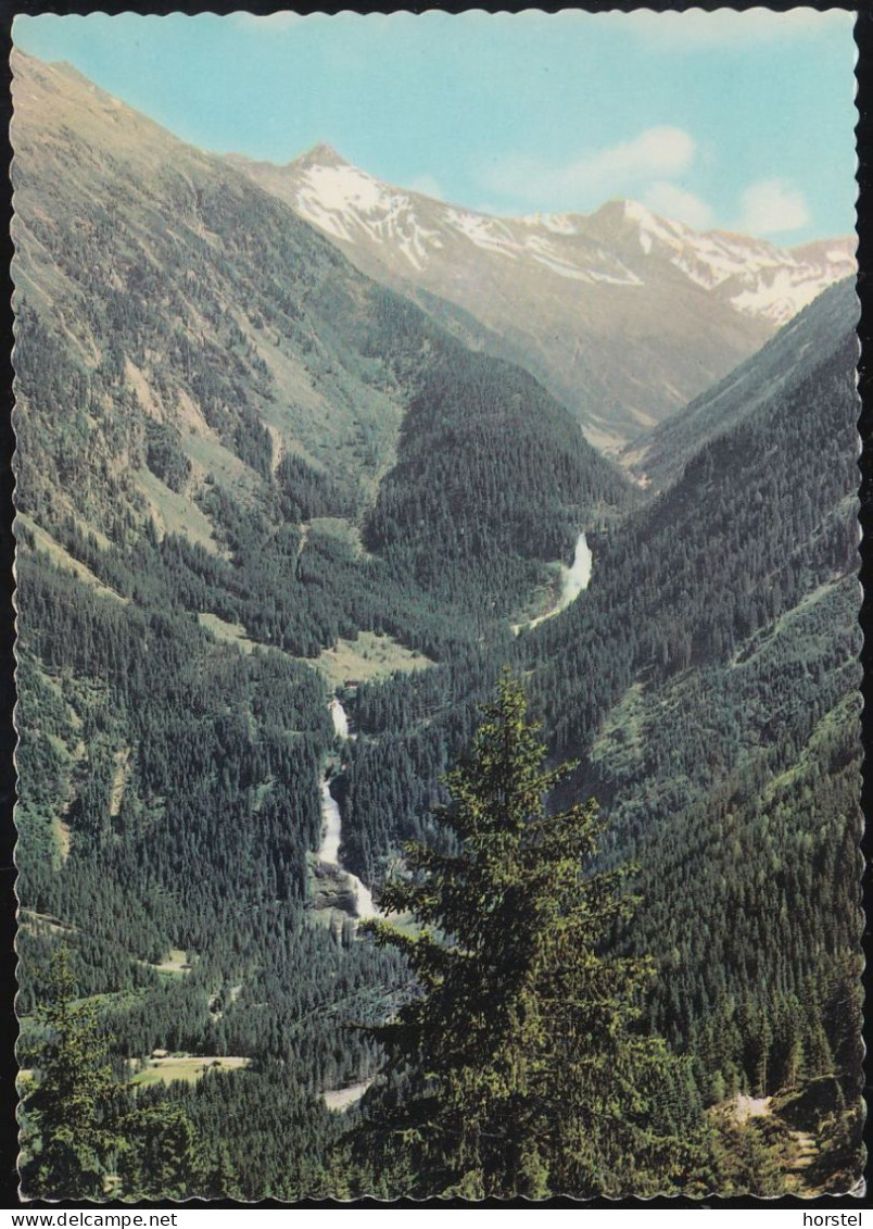 Austria - 5743 Krimml - Krimmler Wasserfälle - Dreiherrenspitze - Krimml