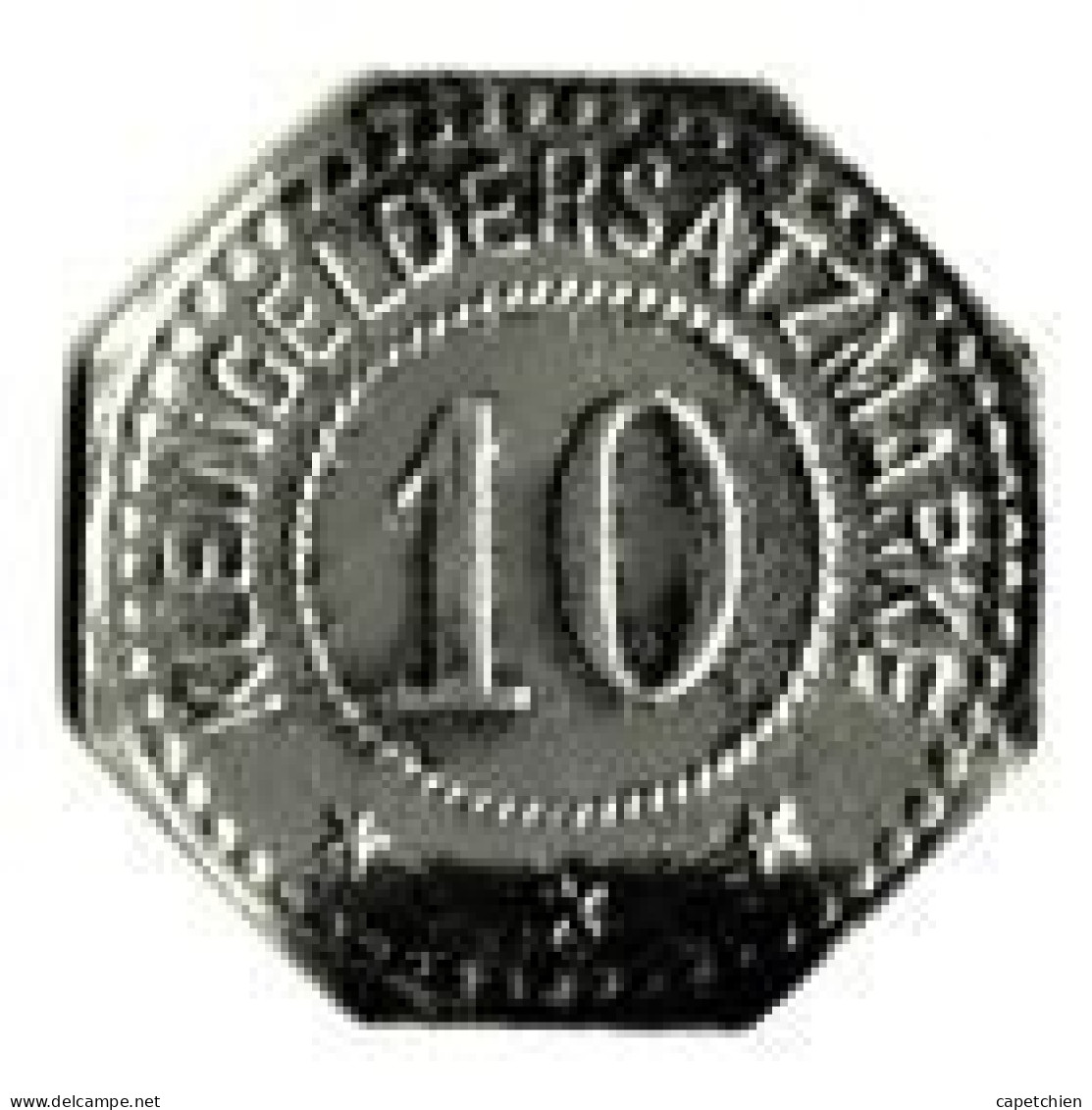 ALLEMAGNE / NOTGELD / STADT WITTENBERG / / 1917 /  10 PFENNIG / ZINC /  Mm - Noodgeld