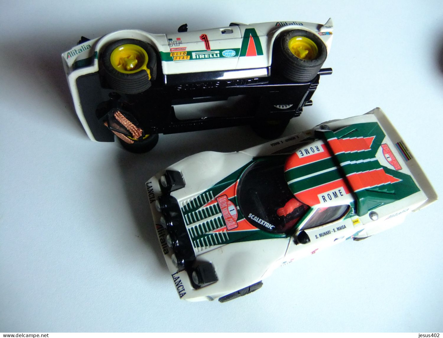 SCALEXTRIC DOS COCHES LANCIA STRATOS ALTAYA - Circuits Automobiles