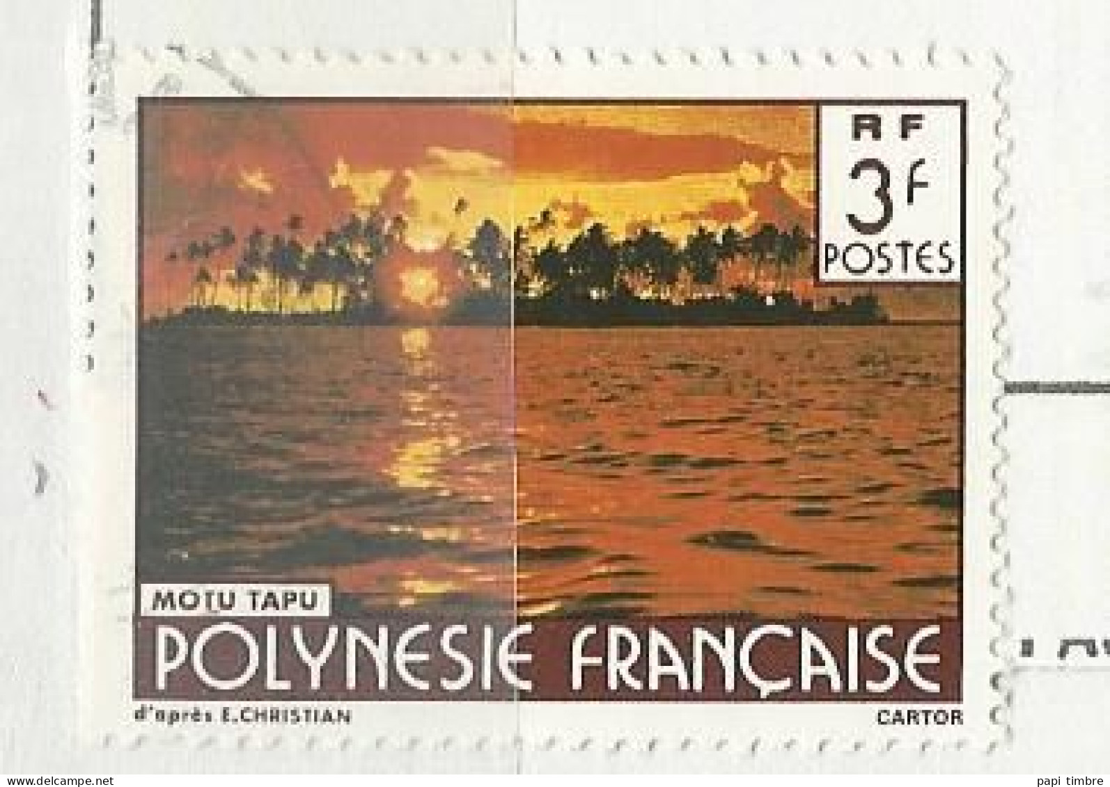 Polynésie - 1979 Paysages De Polynésie - N° 134 Obl. - Oblitérés