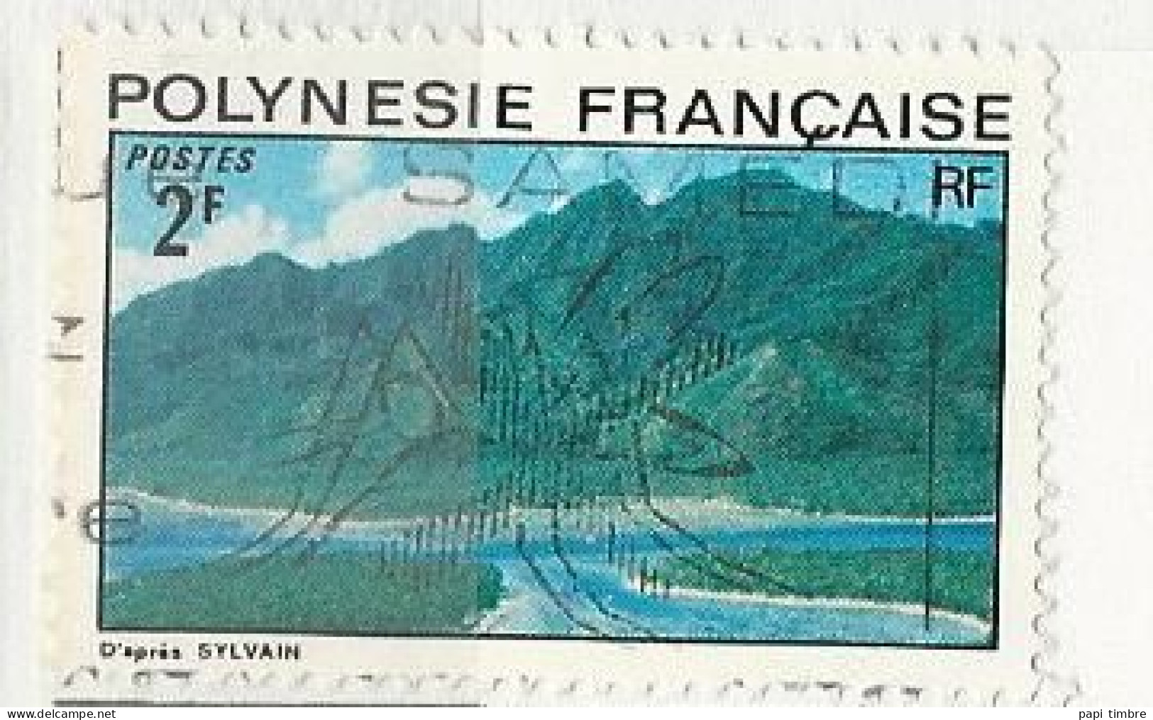 Polynésie - 1974 Paysages - N° 97 Obl. - Usati