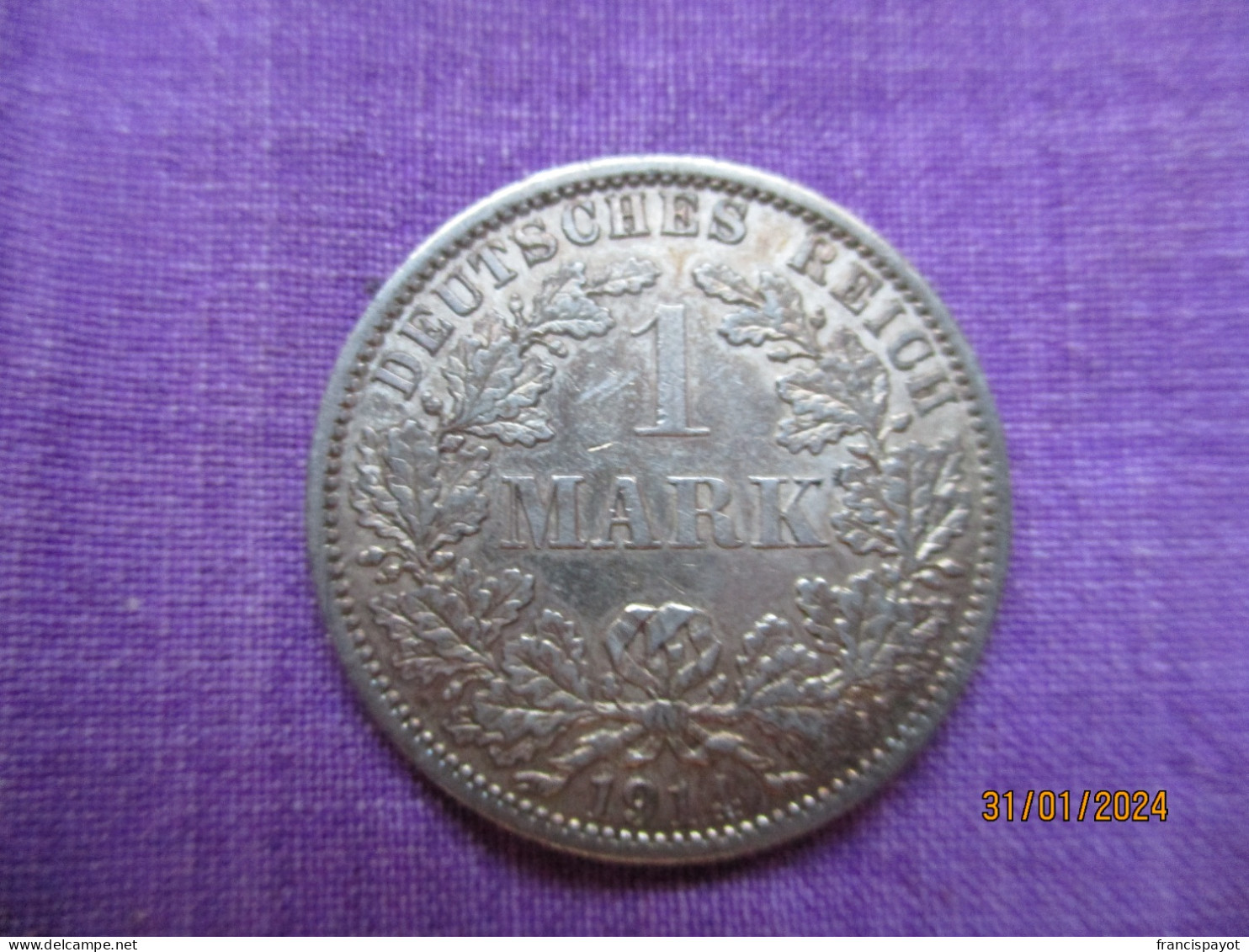 Germany 1 Mark 1914 A - 1 Mark