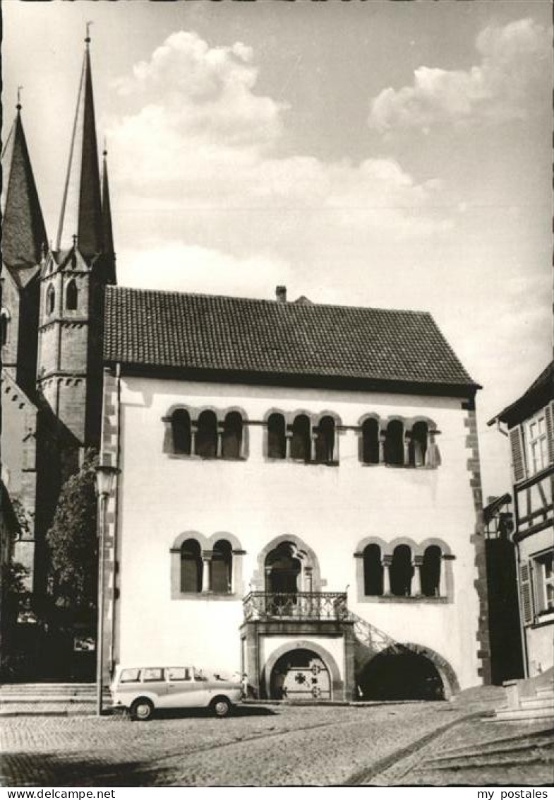 41254764 Gelnhausen Untermarkt Romanisches Haus Gelnhausen - Gelnhausen