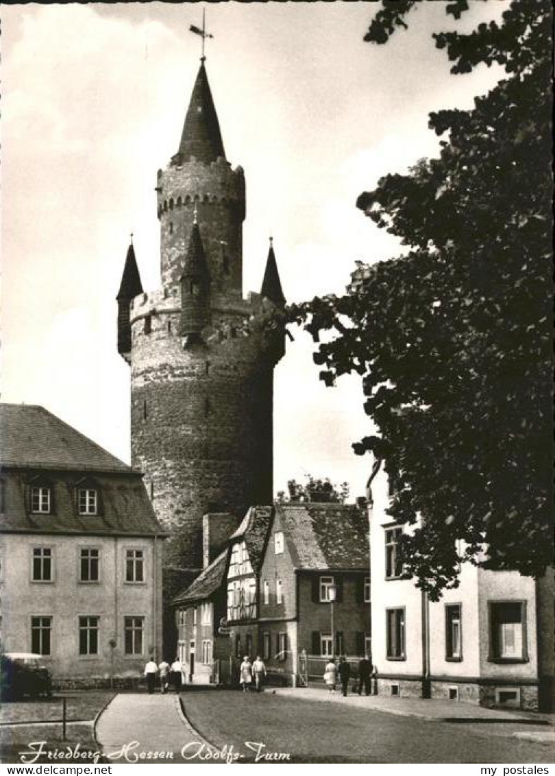 41253951 Friedberg Hessen Adolfs Turm Friedberg - Friedberg