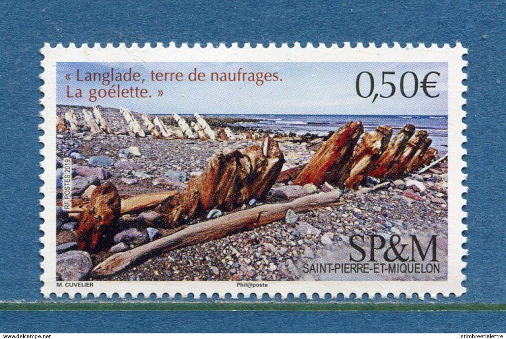 Saint Pierre Et Miquelon - YT N° 1215 ** - Neuf Sans Charnière - 2019 - Unused Stamps
