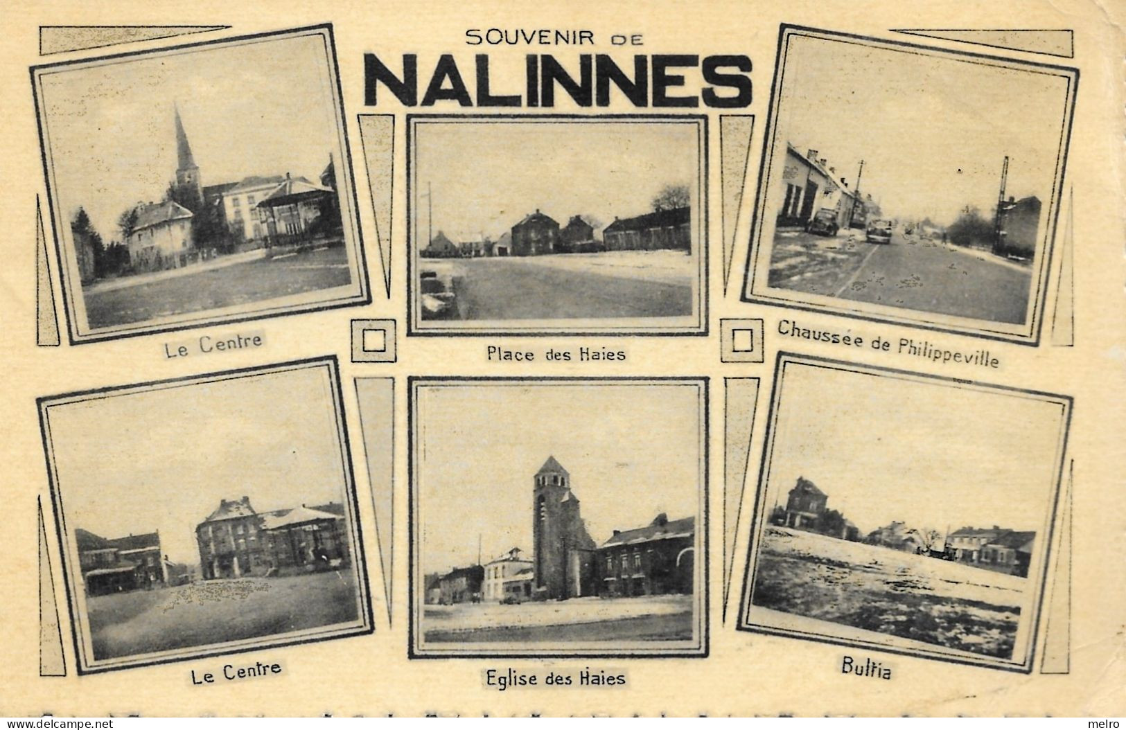 CPA - Belgique - Souvenir De Nalinnes - Multivues - Ham-sur-Heure-Nalinnes