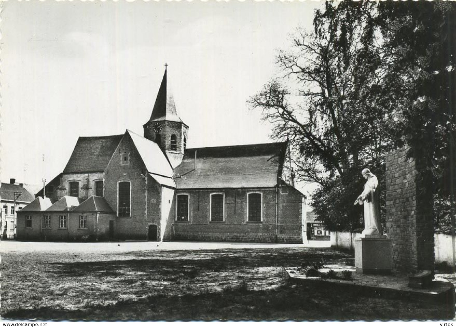 Kalken  - Kerk    ( Groot Formaat 15 X 10.5 Cm ) - Laarne