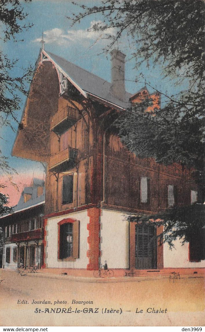 SAINT-ANDRE-le-GAZ (Isère) - Le Chalet - Saint-André-le-Gaz