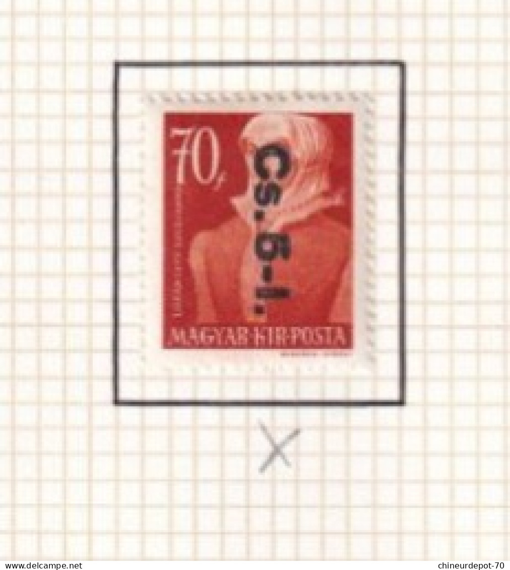 Timbres Pour Colis Postaux Hongrie Magyar Posta Neufs Avec Charnière * - Paquetes Postales