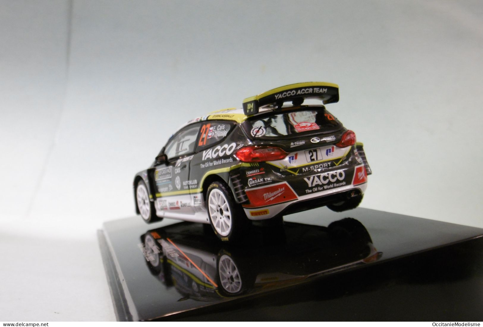 Ixo - FORD FIESTA R5 MkII #27 Rallye Monte-Carlo 2022 Cais - Tesinsky Réf. RAM842 NBO Neuf 1/43 - Ixo