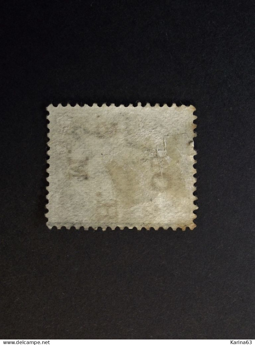 British India - INDIA -  King George V  - Half Anna  On H M S  Watermark - Cancelled - 1911-35 Roi Georges V