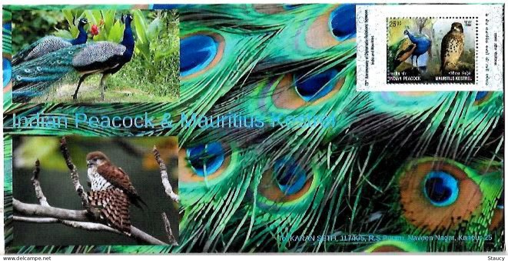 India 2023 India – Mauritius Joint Issue Souvenir Special FIRST DAY COVER FDC Only 10 Issued As Per Scan - Covers & Documents