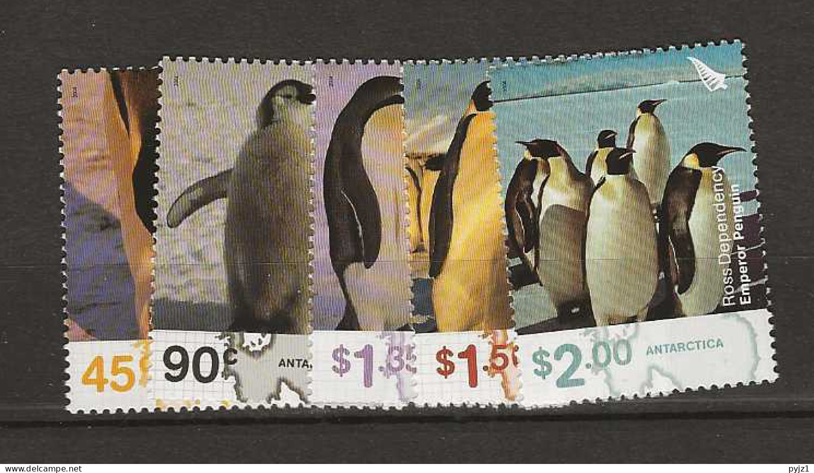 2004 MNH Ross Dependency Mi 89-93 Postfris** - Nuevos