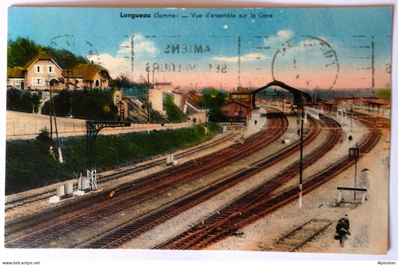 LONGUEAU. Vue D'ensemble Sur La Gare - Longueau