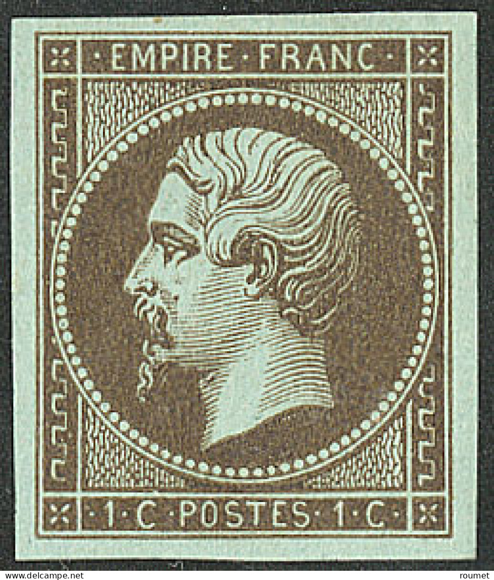 ** Mordoré. No 11c, Nuance Très Foncée. - TB - 1853-1860 Napoléon III.