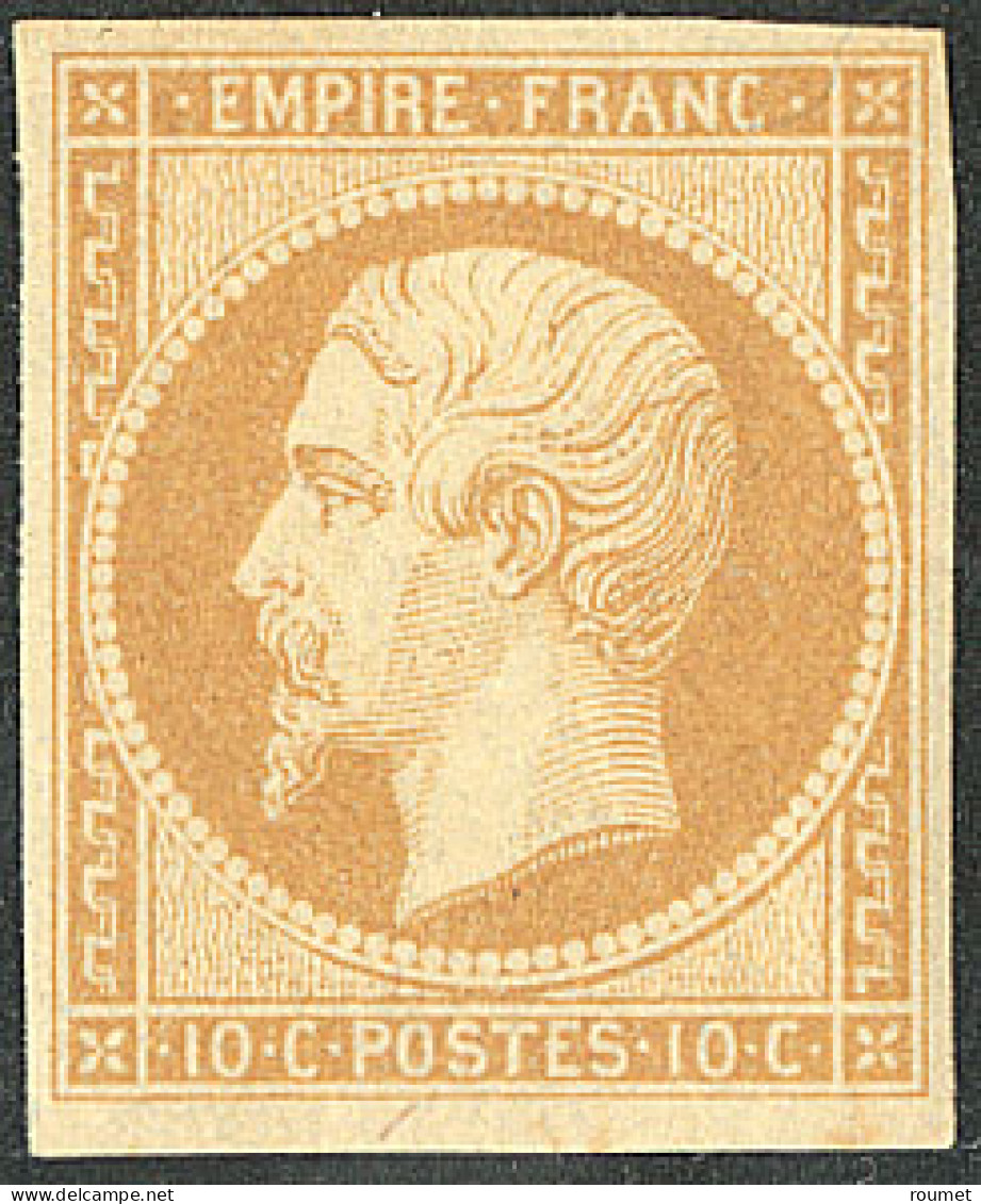 ** No 13A, Bistre Type I, Très Frais. - TB - 1853-1860 Napoléon III