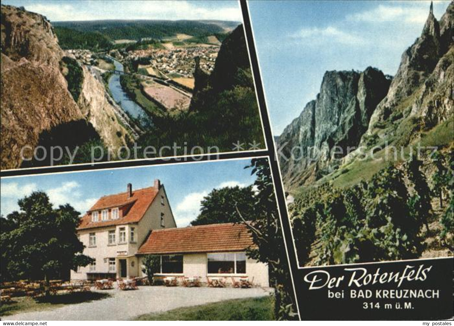 41806005 Rotenfels Restaurant Pension Rotenfels Bastei Panorama Felsformation Ro - Gaggenau