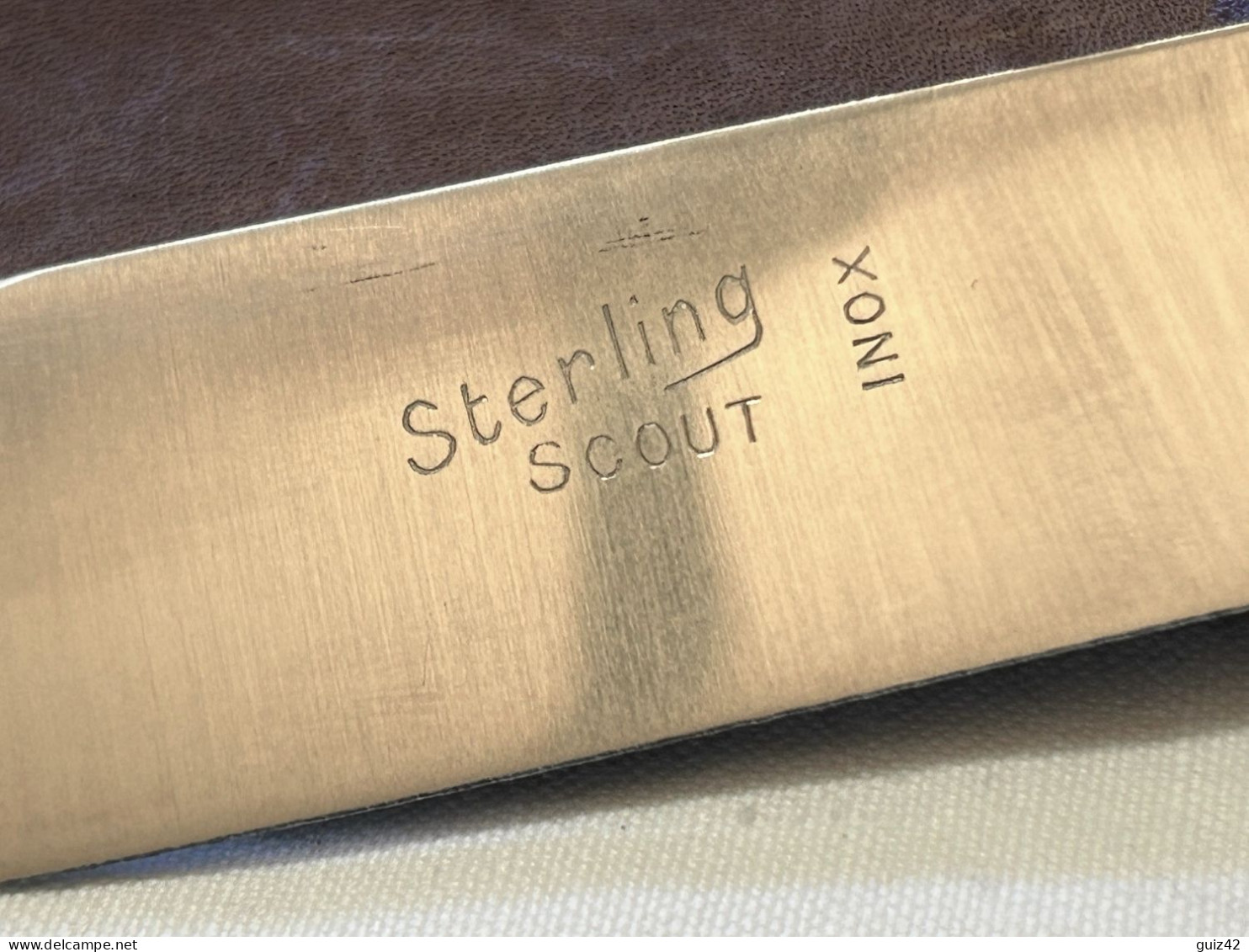 Couteau Scout Ancien STERLING - Armes Blanches