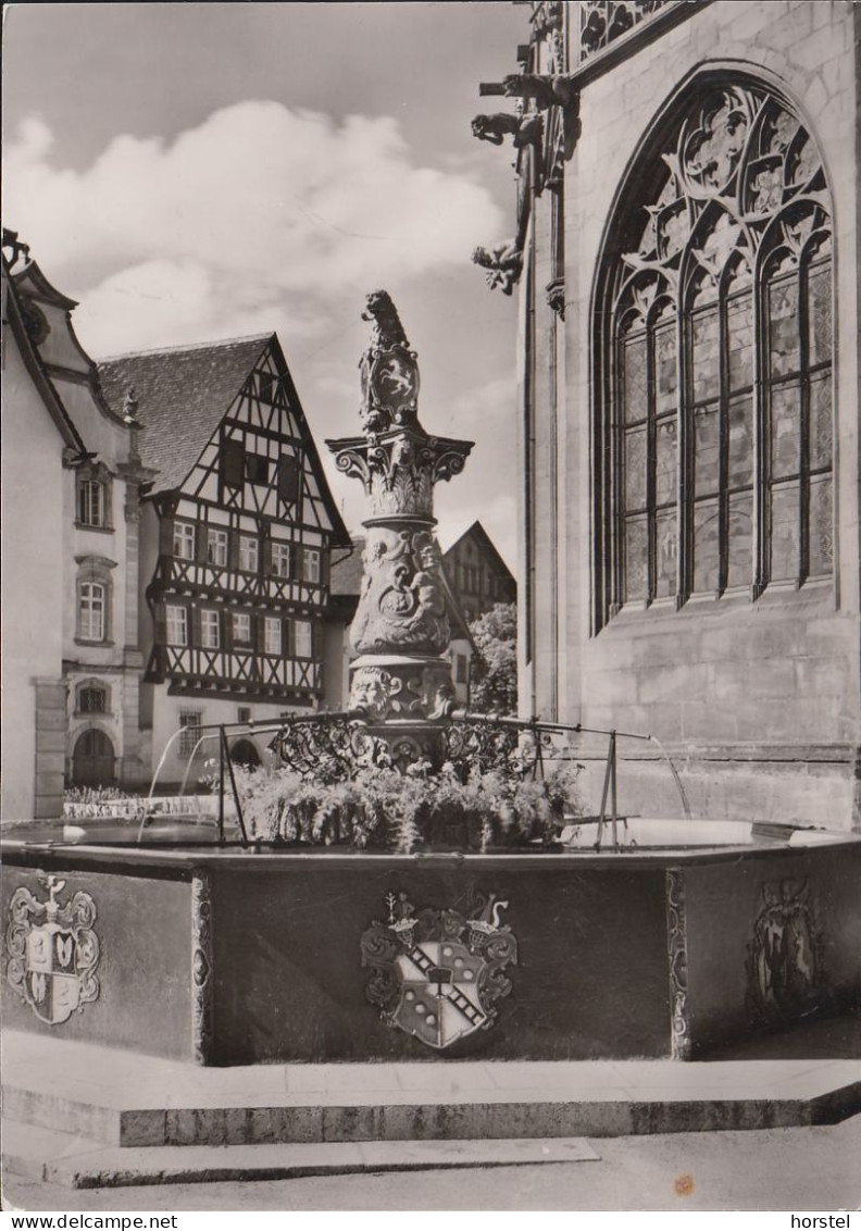 D-73525 Schwäbisch Gmünd - Löwenbrunnen - Schwaebisch Gmünd