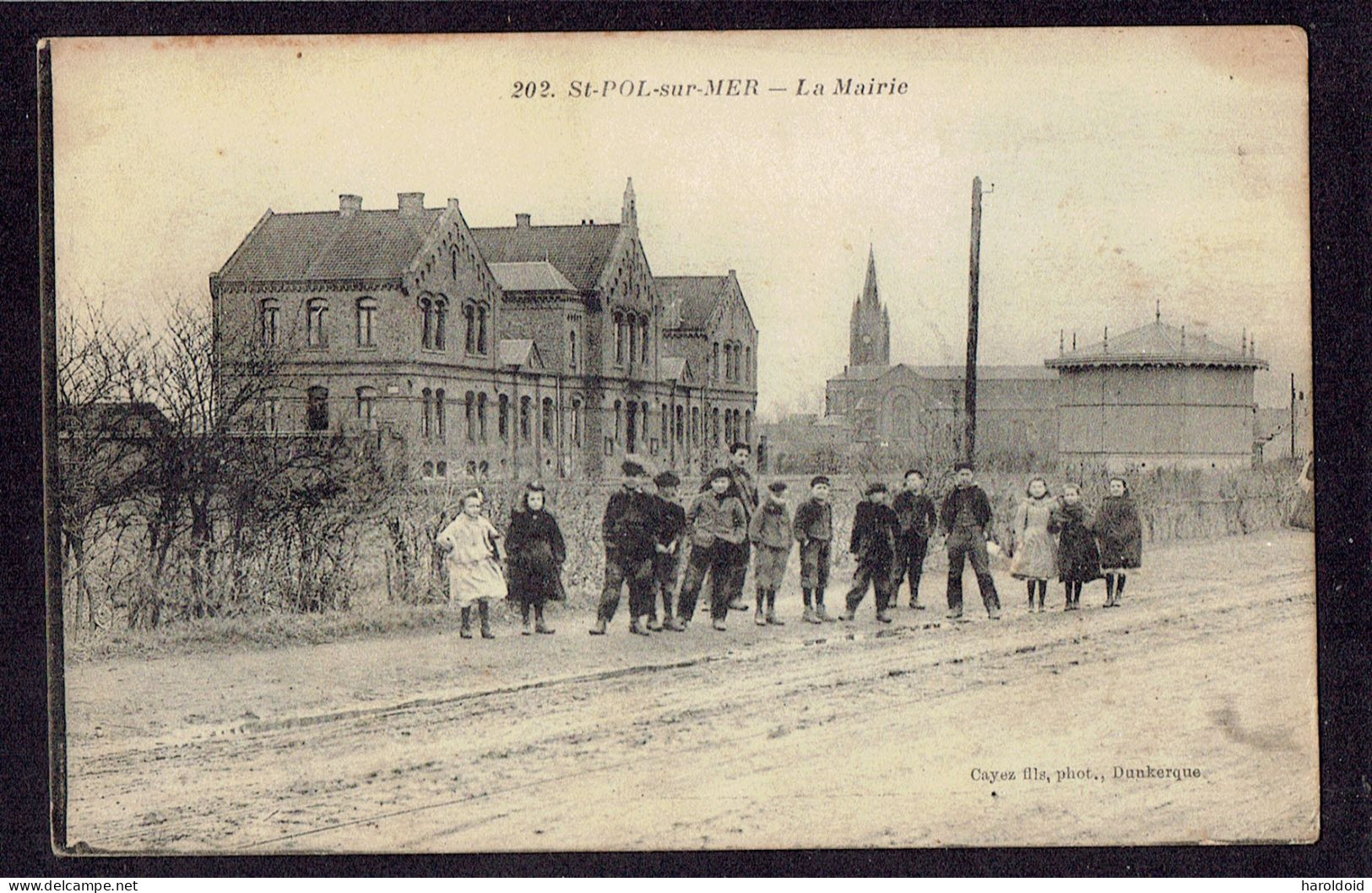 CPA 59 - SAINT POL SUR MER - LA MAIRIE - Saint Pol Sur Mer