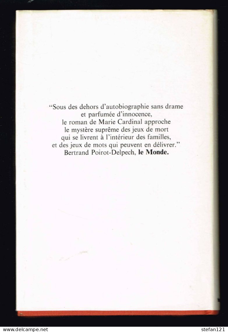 Les Mots Pour Le Dire - Marie Cardinal - 1978 - 320 Pages 20,8 X 13,8 Cm - Aventure
