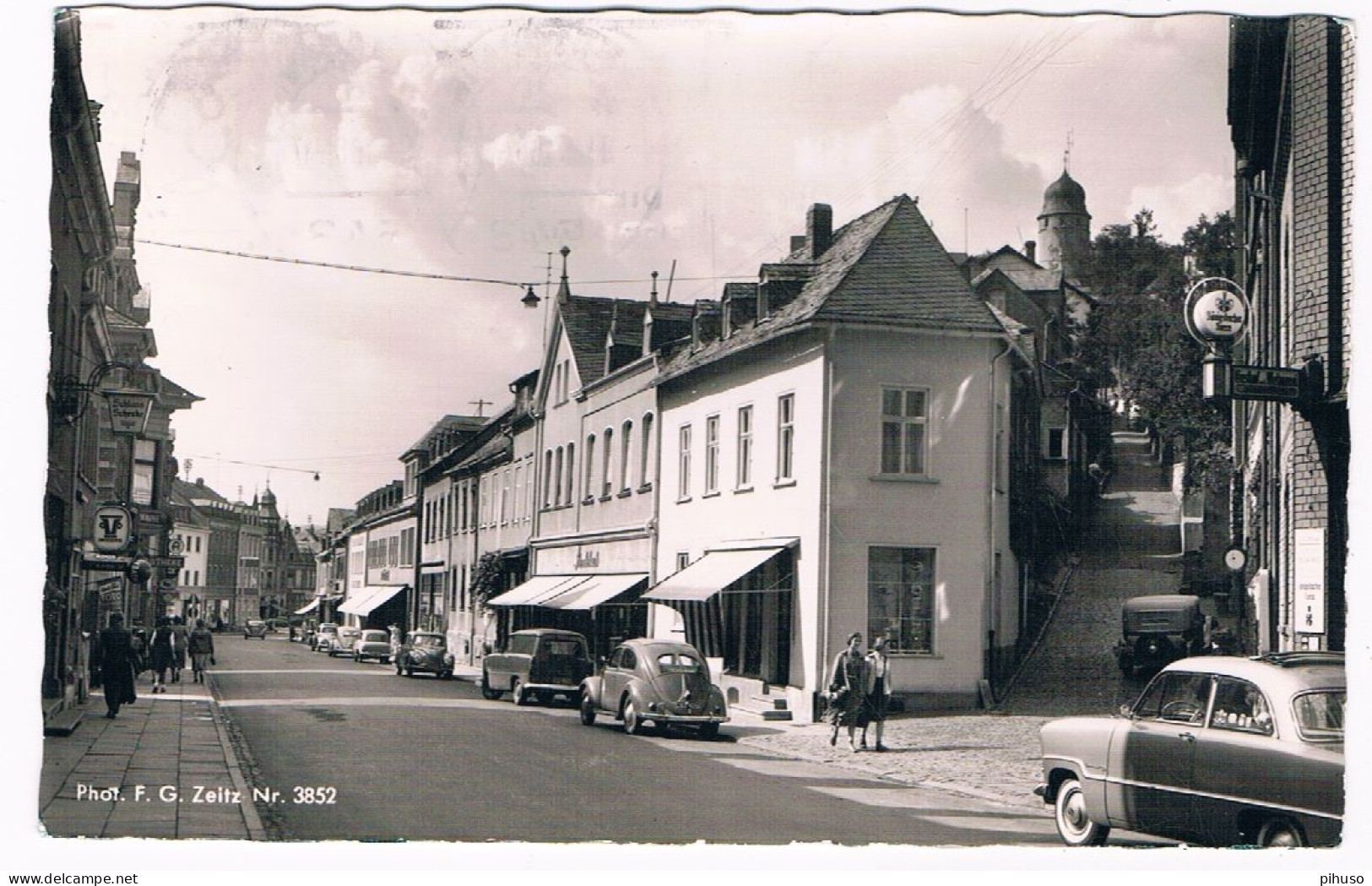 D-16586  MONTABAUR : Bahnhofstrasse ( Volkswagen Beetle ) - Montabaur