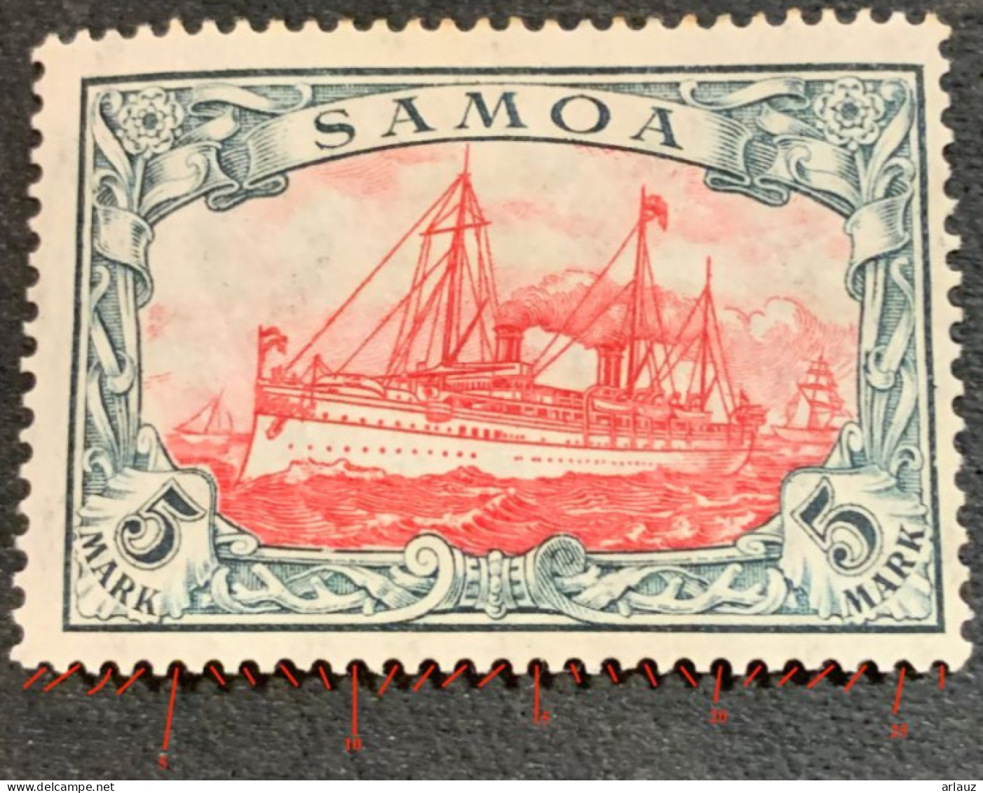 SAMOA.1915.COLONIE ALLEMANDE.MICHEL N°23IIA. NEUF.24B15 - Samoa