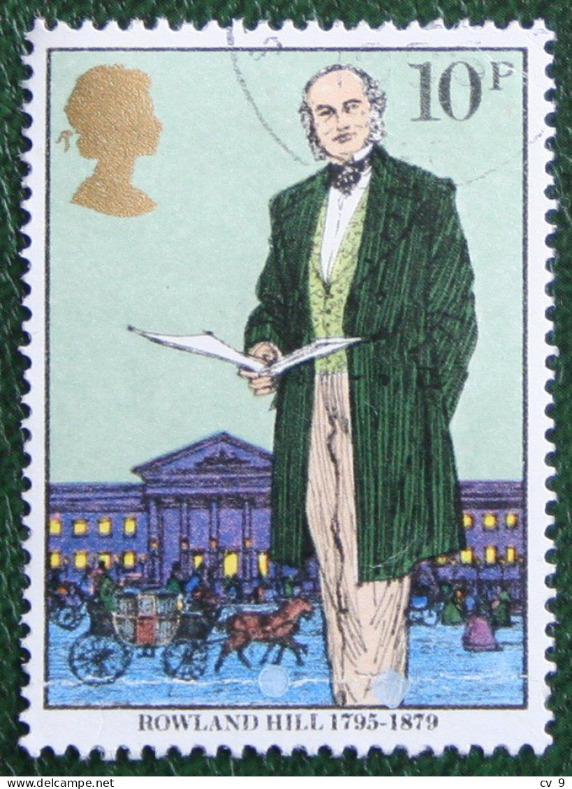 Sir Rowland Hill Mi 804 1979 Used/gebruikt/oblitere ENGLAND GRANDE-BRETAGNE GB GREAT BRITAIN - Oblitérés