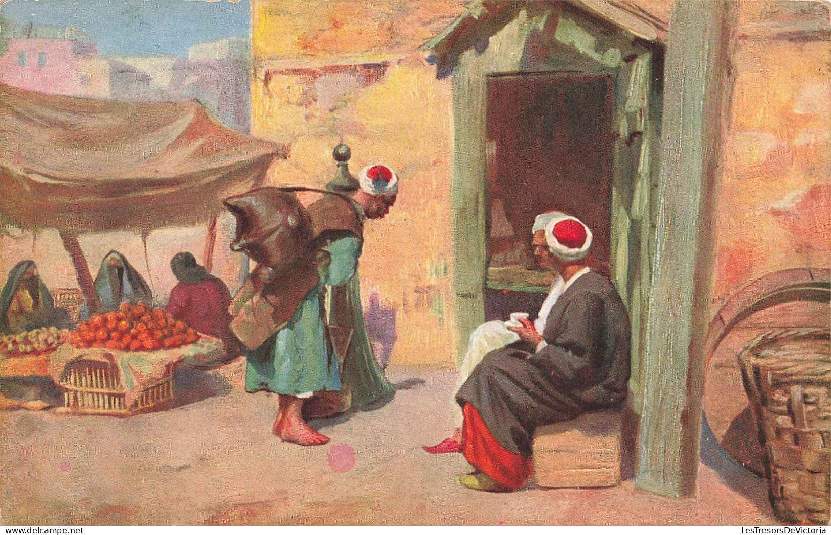 MAROC - Tanger - Marché - Carte Postale Ancienne - Tanger