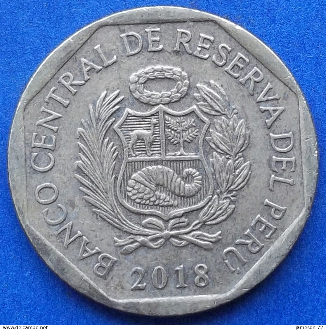 PERU - 20 Centimos 2018 KM# 306.4 Monetary Reform (1991) - Edelweiss Coins - Peru