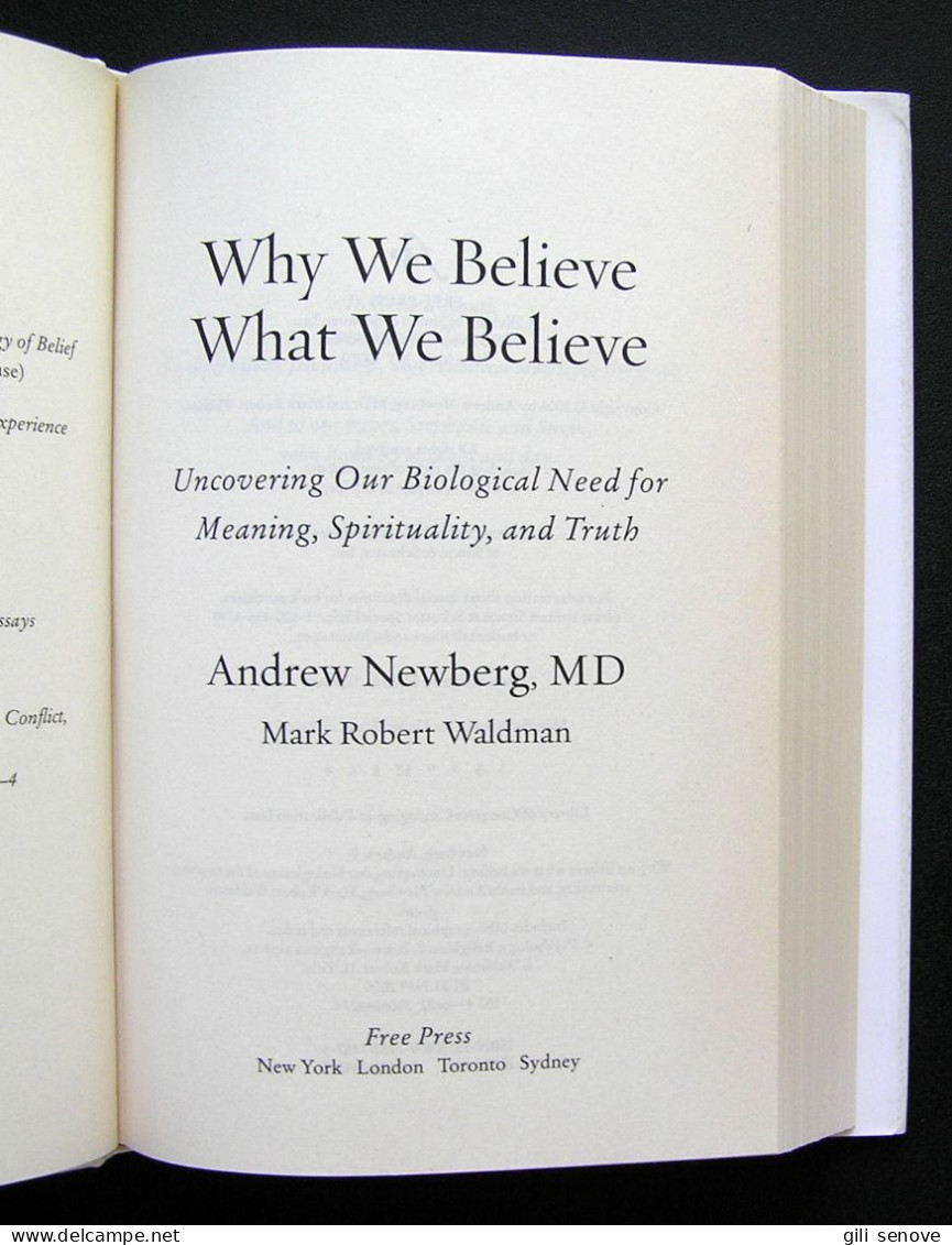 Why We Believe What We Believe by Andrew Newberg 2006