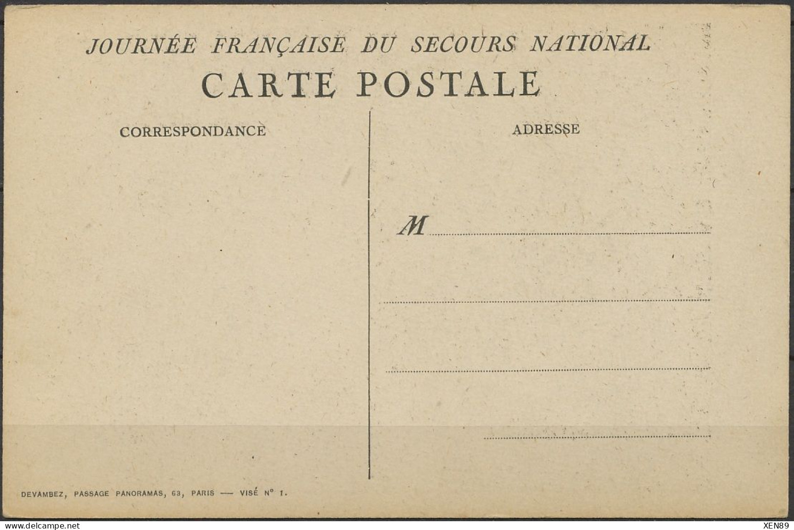 CPA - FAIVRE Abel - 1915 - Journée Française Du Secours National - Faivre