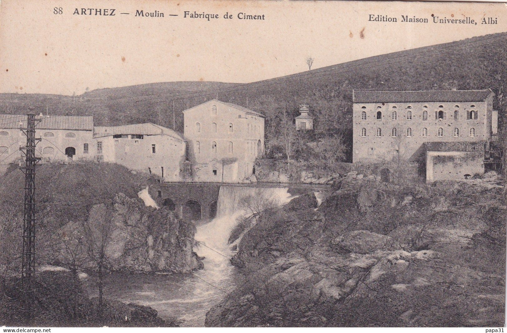 ARTHEZ - Moulin - Fabrique De Ciment - Arthez De Bearn