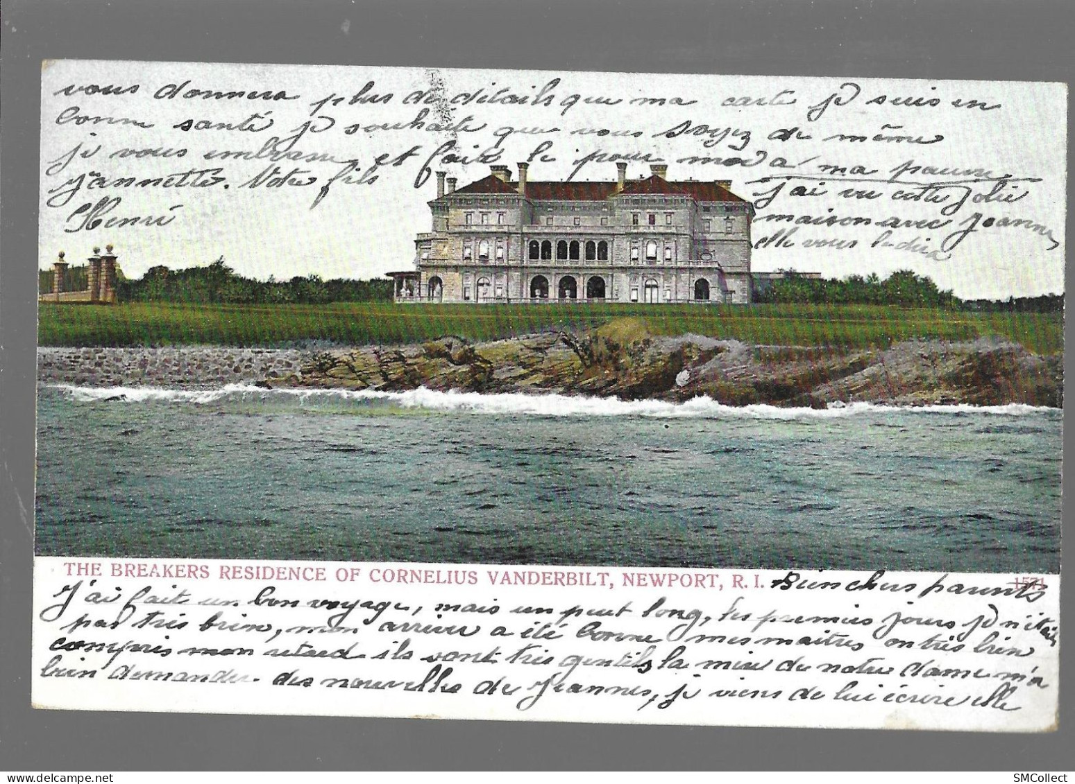 The Breakers Residence Of Cornelius Vanderbilt, Newport, Rhode Island (A20p12) - Newport