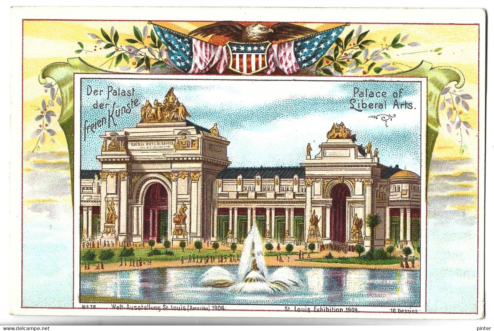 ETATS-UNIS - SAINT LOUIS EXHIBITION 1904 - Exposition Universelle 1904 - N° 18 - Sonstige & Ohne Zuordnung