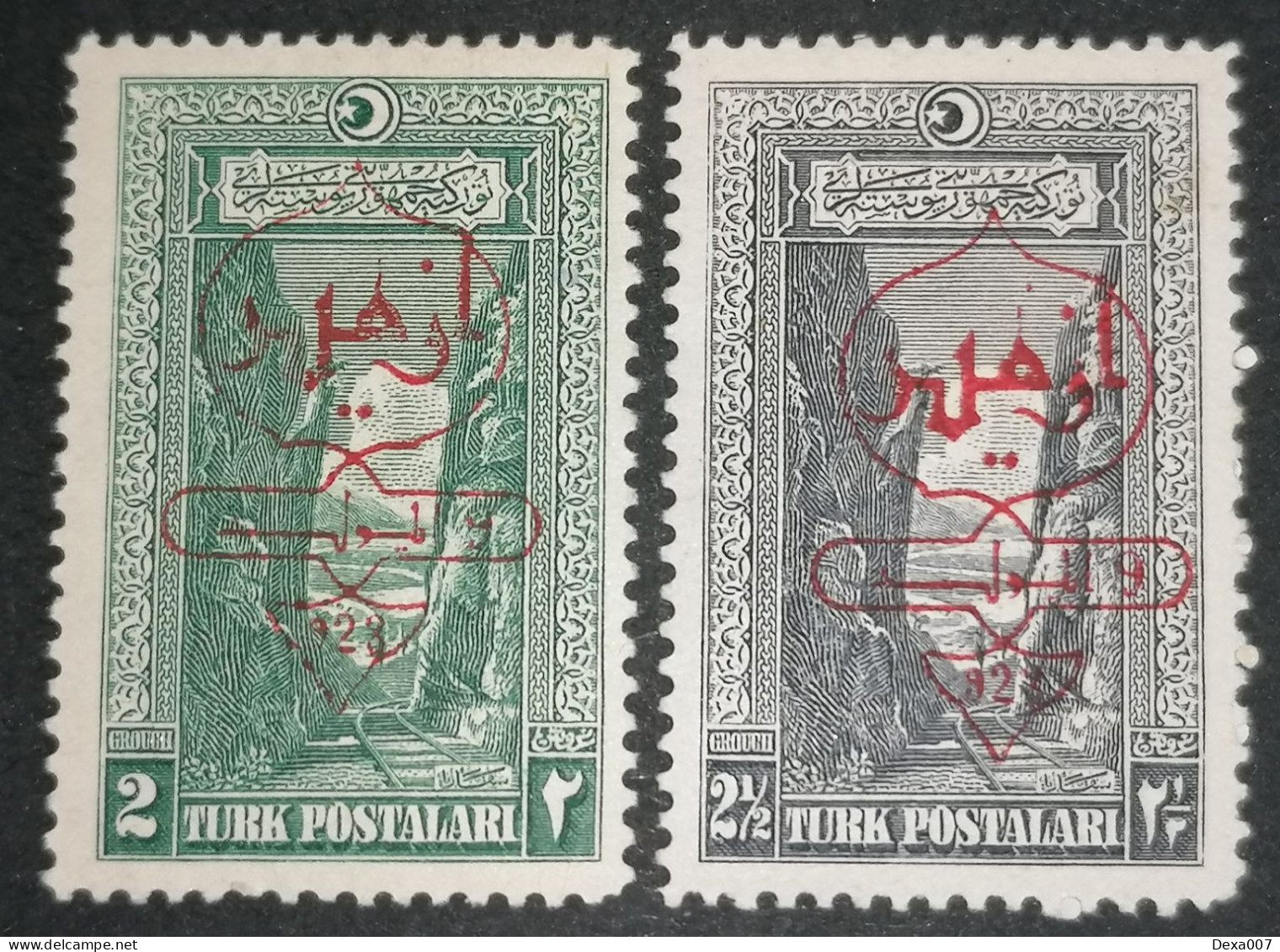 Turkey 1928 Izmir Exhibition MH - Ungebraucht