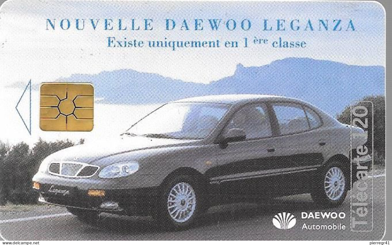 CARTE-PUBLIC-F 788-120U-9/97-DAEWOO-LEGAN ZA-Sans Etoile Verte-V° DN° B78496030-UTILISE-TBE-RARE-Varieté - 1997