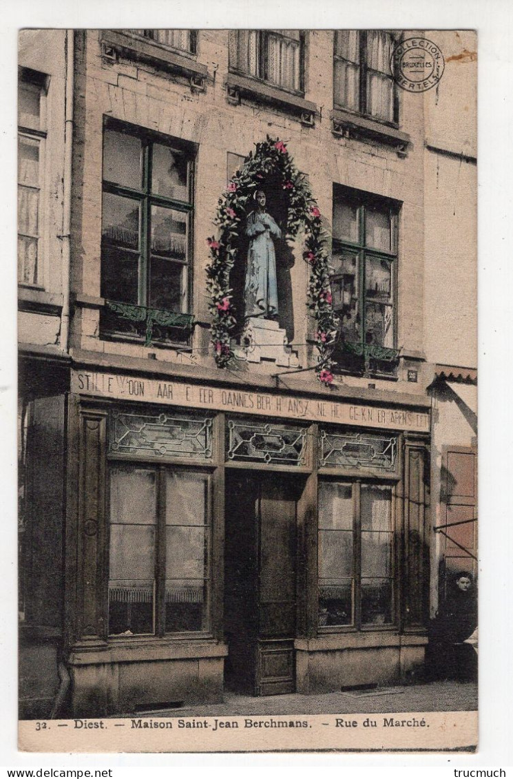 DIEST - Maison Saint Jean Berchmans - Rue Du Marché *colorisée* - Diest