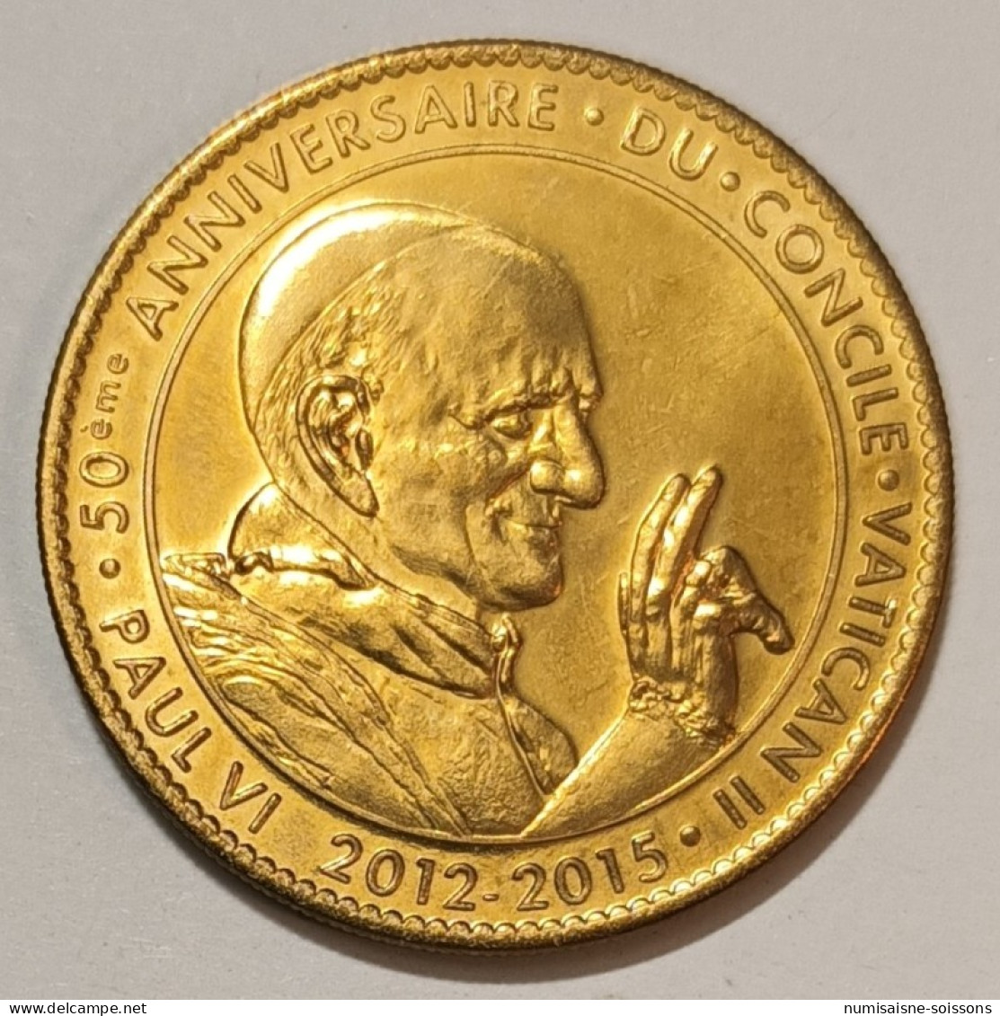 65 - Lourdes - 50 Ans Du Concile - Vatican II - Paul VI - Jean XXIII - 2012-2015 - Arthus Bertrand - 2015