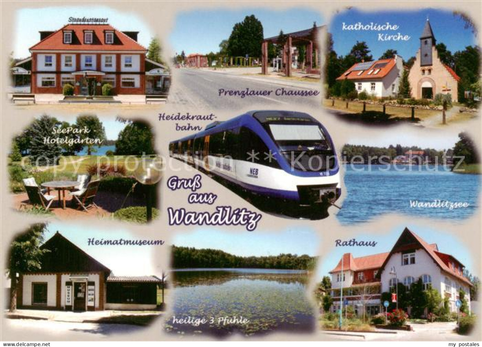 73840354 Wandlitzsee Wandlitz Strandrestaurant SeePark Hotelgarten Heidekrautbah - Wandlitz