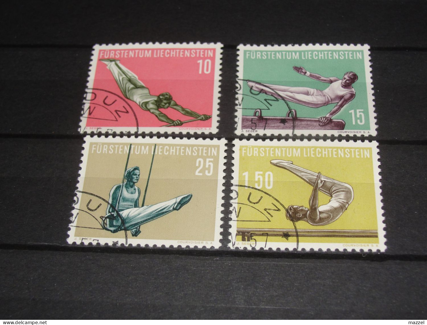 LIECHTENSTEIN   SERIE  353-356   GEBRUIKT (USED) - Used Stamps