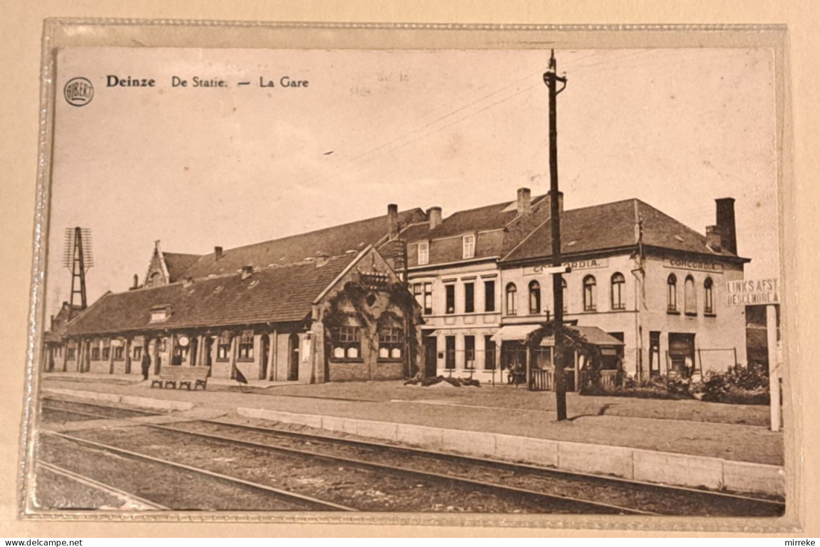 @J@  -  DEINZE  -  De Statie / La Gare  -  Zie / Voir / See Scan's - Deinze