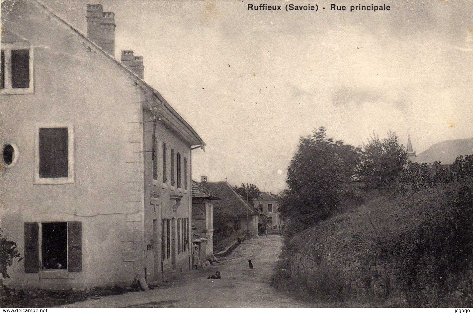 RUFFIEUX Rue Principale - Ruffieux