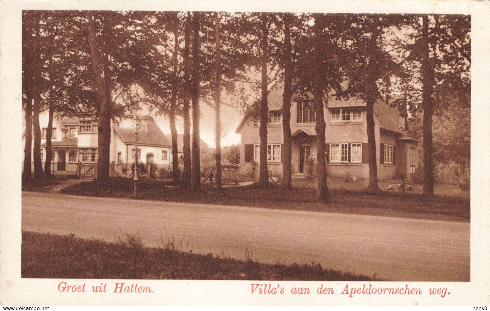 Hattem Villa's Aan Den Apeldoornschen Weg K7076 - Hattem