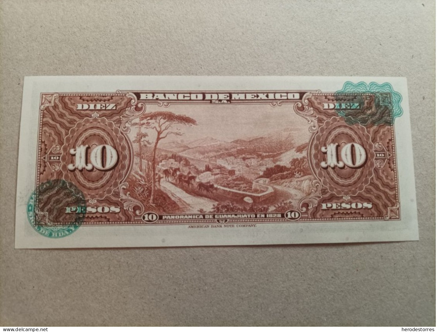 Billete De México 10 Pesos, Año 1967, UNC - Mexico
