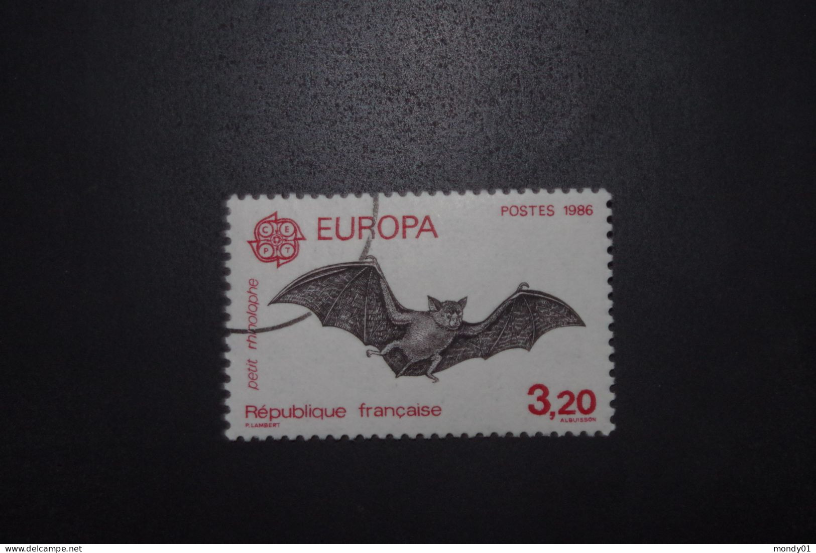 4-1081 Chauve Souris Mammifère Volant Europa Timbre De Presse Press Stamp - Fledermäuse