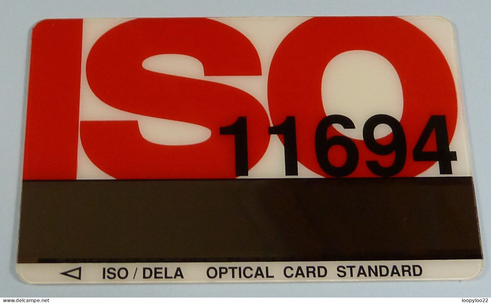 USA - Optical - Lasercard - ISO 11694 - With Control - Mint - Other & Unclassified